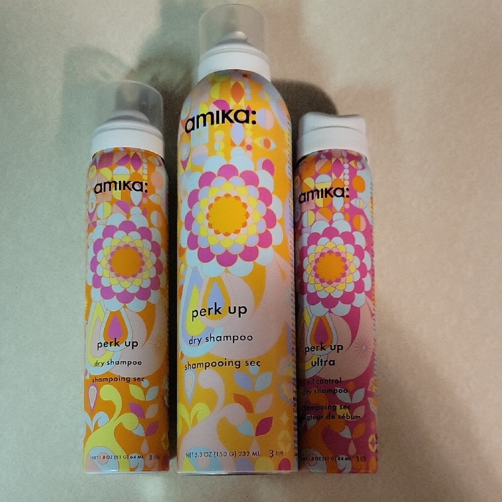 Amika Perk Up Dry Shampoo Bundle